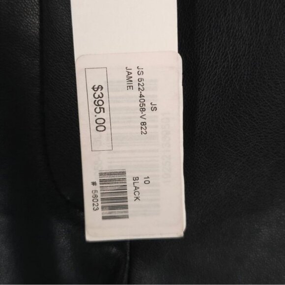 NWT JONATHAN SIMKHAI Faux Leather Wide Leg Pants STYLE 522-4058-V Jamie Size 10 - Picture 12 of 15